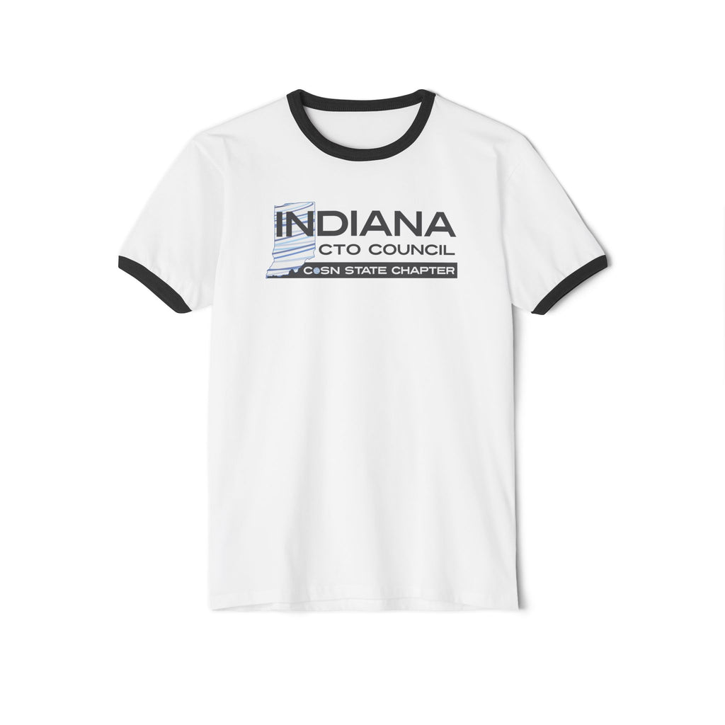 Indiana CTO Council Logo Womens Ringer T-Shirt