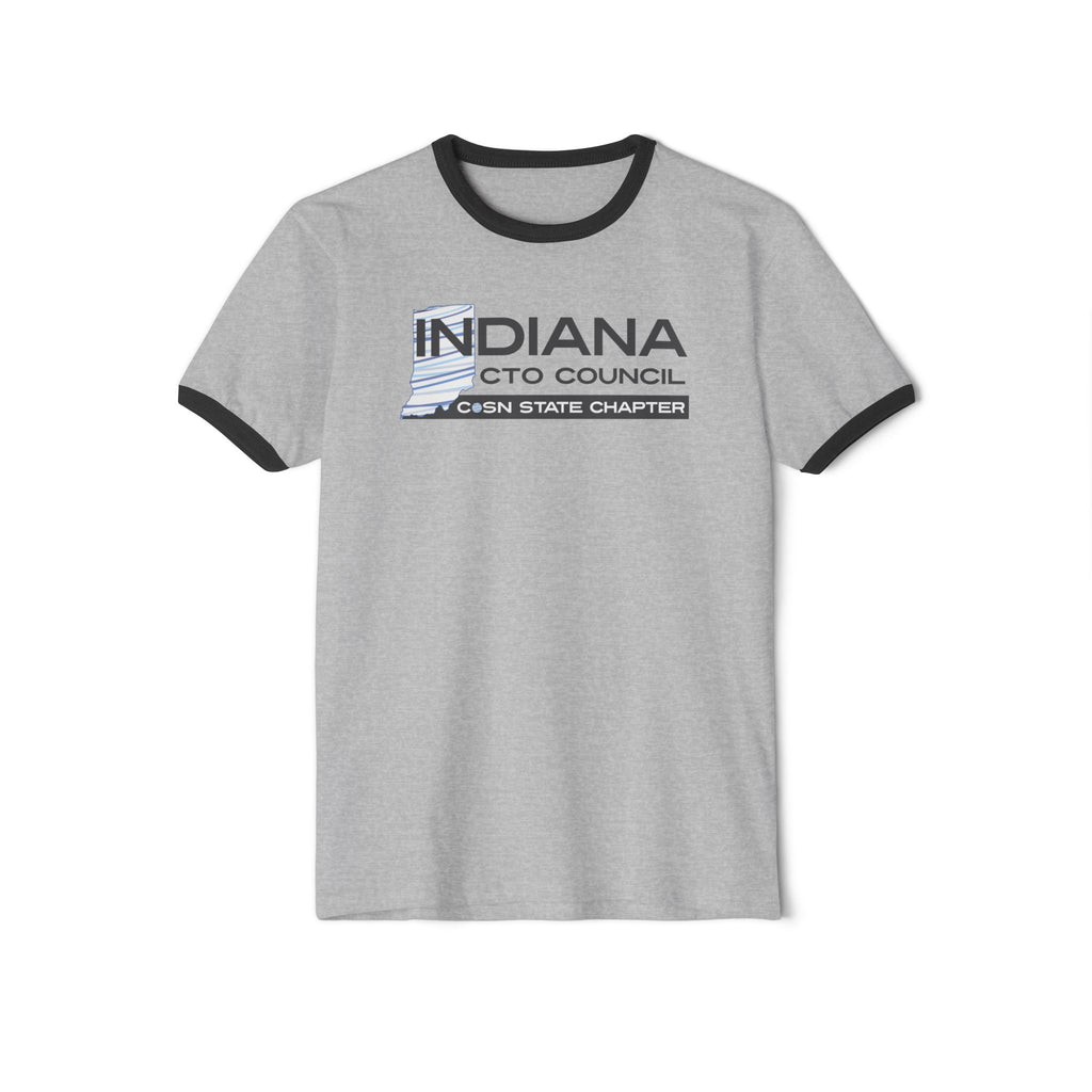 Indiana CTO Council Logo Womens Ringer T-Shirt
