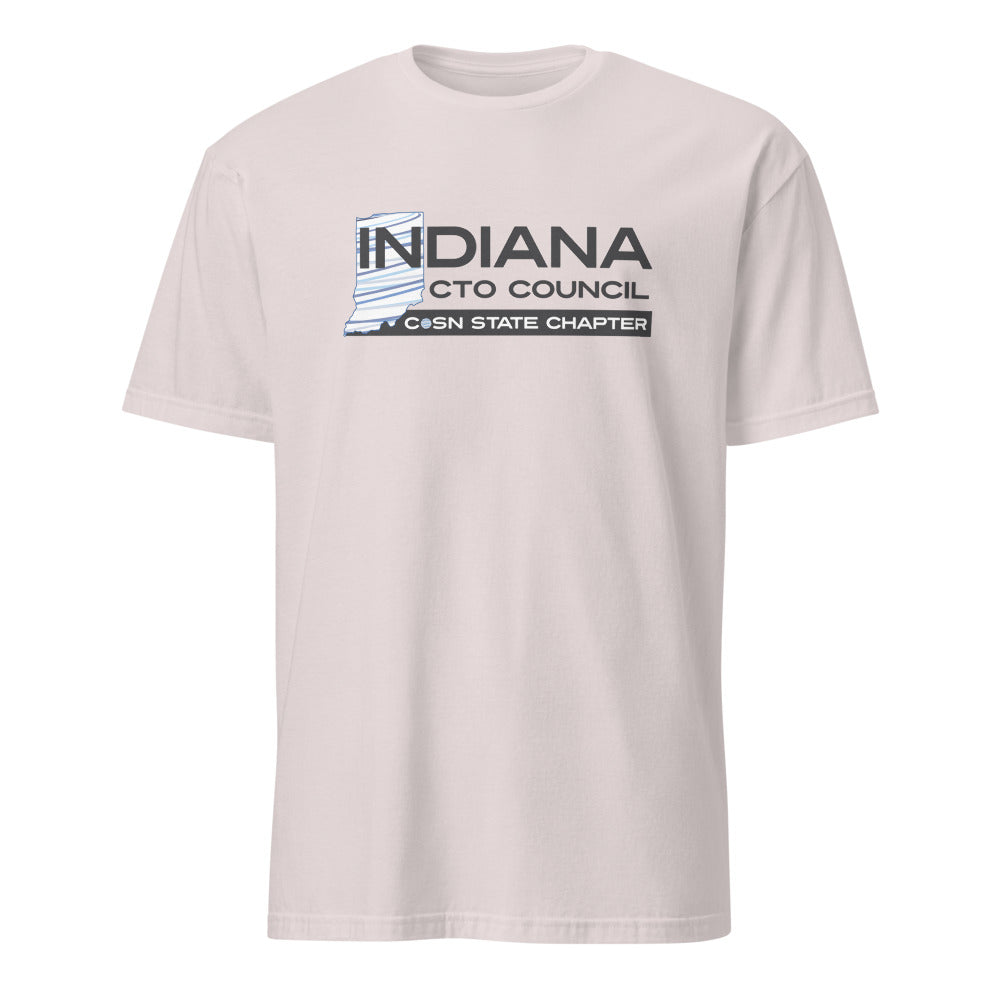 Indiana CTO Council Logo Short-Sleeve Unisex T-Shirt