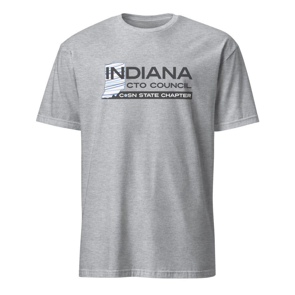 Indiana CTO Council Logo Short-Sleeve Unisex T-Shirt